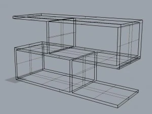 book shelf 3D Model