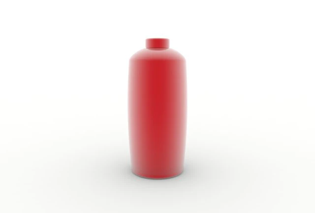 aluminum bottle 3D Model .c4d .max .obj .3ds .fbx .stl .blend