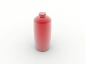 aluminum bottle 3D Model