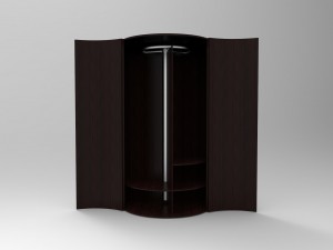 round cabinet Modèle 3D