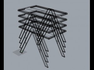 coffee table Model 3D