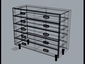 drawer Model 3D