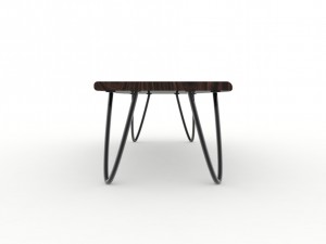 wooden table Modèle 3D