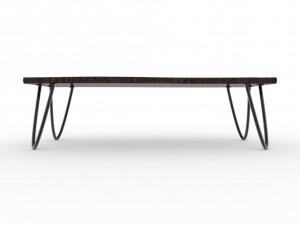 wooden table 3D 모델