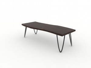 wooden table 3D 모델