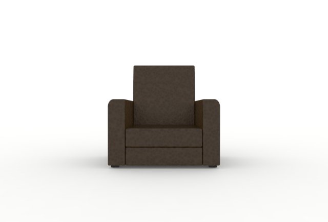 leather sofa 3D 模型 .c4d .max .obj .3ds .fbx .stl .blend