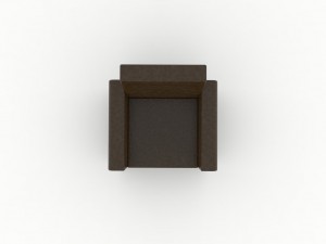 leather sofa 3D 模型
