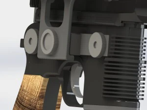 dl 44 han solo blaster pistol from the star wars 3D Print Model