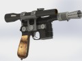 dl 44 han solo blaster pistol from the star wars Model do druku 3D