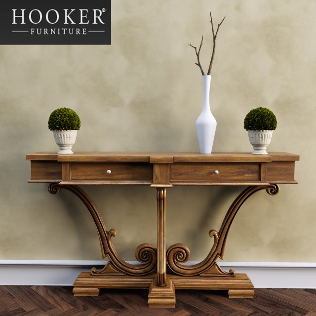 thin console-amber sands Model 3D .c4d .max .obj .3ds .fbx .stl .blend 