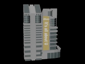ufone tower 3D 模型