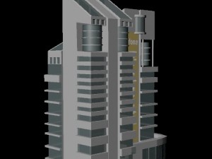ufone tower 3D 模型