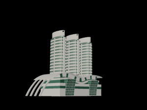 centauras mall 3D Model
