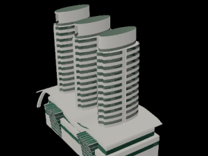 centauras mall 3D Model