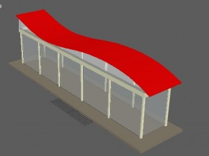metro station 3D 模型