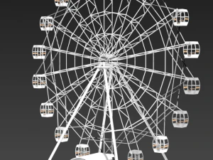 ruota panoramica di ludik Modello 3D