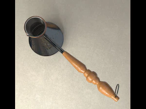 터키식 커피포트 3D 모델