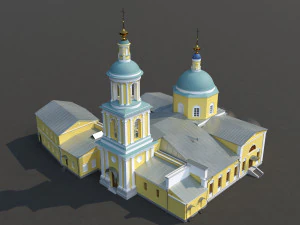 russian church 3D Model