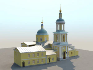 russian church 3D Model