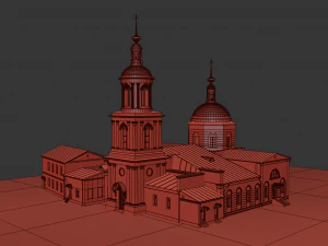 russian church 3D Model