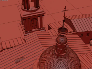 russian church 3D Model