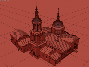 russian church 3D Модель
