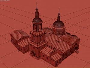 russian church 3D Model