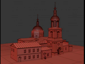 russian church 3D Model