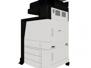 hp color laserjet enterprise flow m880z Modèle 3D