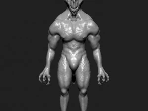 hagedis monster 3D Model