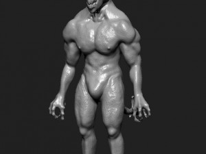 lizard monster 3D 모델
