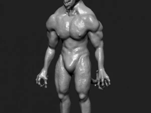 lizard monster 3D Model