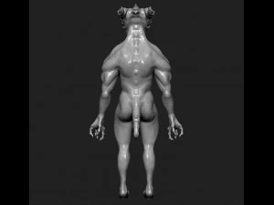 lizard monster 3D Model