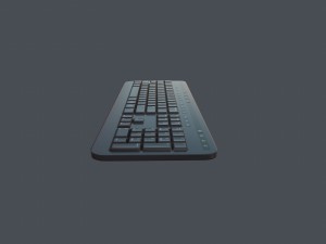keyboard - pbr game ready Modelo 3D