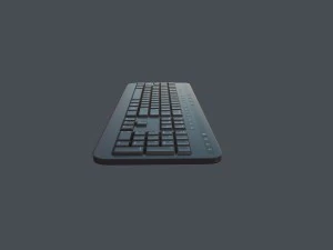 keyboard - pbr game ready 3D Model