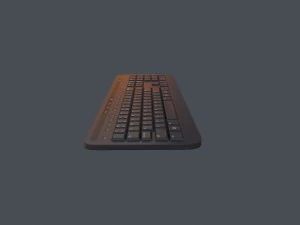 keyboard - pbr game ready 3D Model