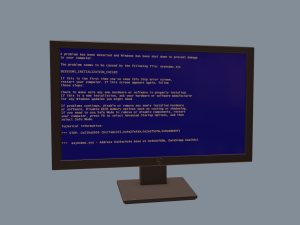 monitor - pbr game ready 3D Модель