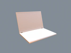 laptop - pbr game ready 3D Model