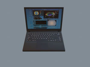 laptop - pbr game ready 3D 模型