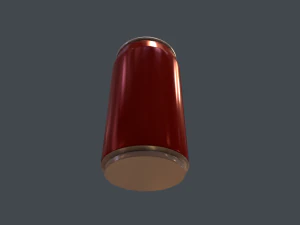 soda can - pbr game ready 3D Model