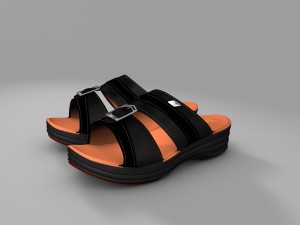 slipper - sandal 3D Модель