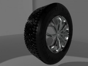 wheel 3D-Modell
