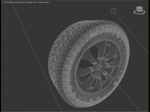 wheel Modello 3D