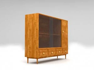 कैबिनेट मॉडल 3D मॉडल