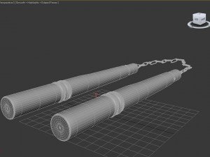 this is nunchaku Model 3D