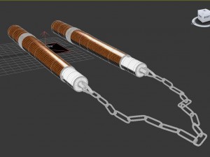 this is nunchaku Model 3D