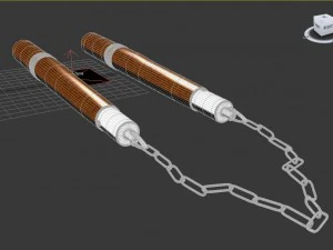 this is nunchaku 3D Model