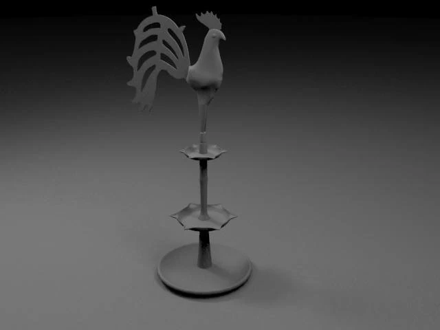 oil lamp 3D Model .c4d .max .obj .3ds .fbx .stl .blend 