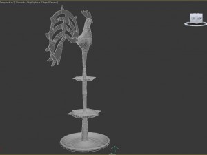oil lamp Modelo 3D