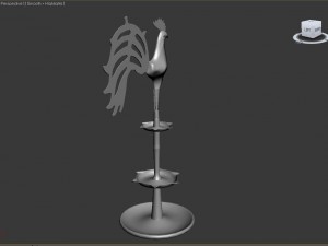 oil lamp Modelo 3D